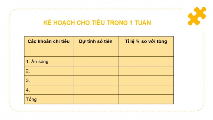 Giáo án PPT HĐTN 6 cánh diều Chủ đề 6: Công việc trong gia đình - Tuần 21