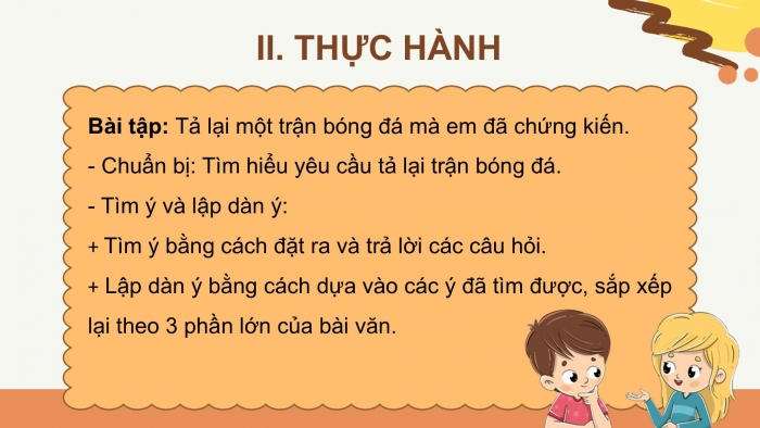 Giáo án PPT Ngữ văn 6 cánh diều Bài 9: Viết bài văn tả cảnh sinh hoạt