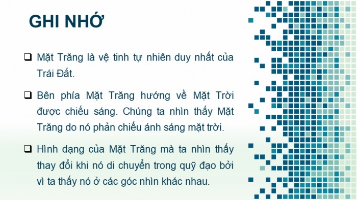 Giáo án PPT KHTN 6 kết nối Bài 53: Mặt Trăng