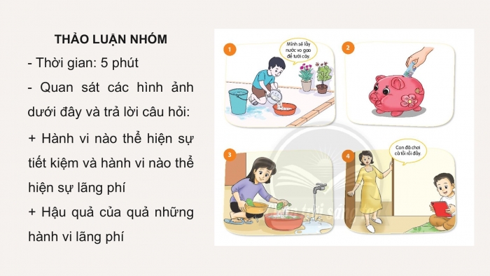 Giáo án PPT Công dân 6 chân trời Bài 8: Tiết kiệm