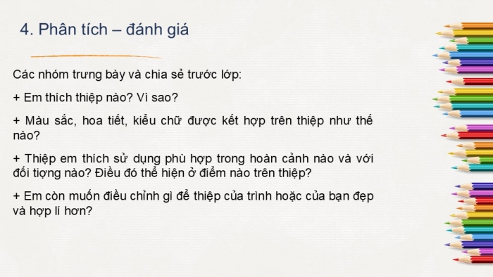 Giáo án PPT Mĩ thuật 6 chân trời Bài 4: Thiệp chúc mừng