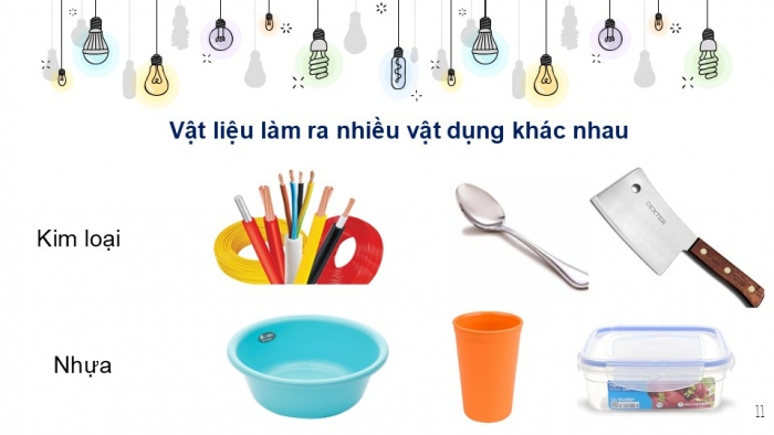 Giáo án PPT KHTN 6 kết nối Bài 12: Một số vật liệu