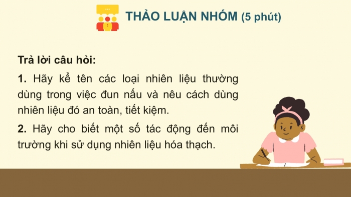 Giáo án PPT KHTN 6 kết nối Bài 14: Một số nhiên liệu