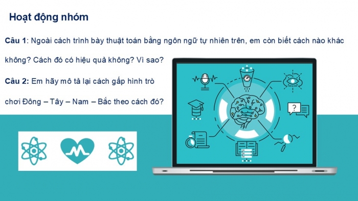 Giáo án PPT Tin học 6 kết nối Bài 15: Thuật toán