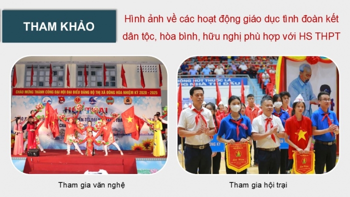 Giáo án điện tử Hoạt động trải nghiệm 12 cánh diều Chủ đề 5: Chủ động tham gia các hoạt động xã hội (P2)