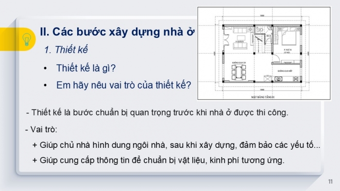 Giáo án PPT Công nghệ 6 kết nối Bài 2: Xây dựng nhà ở