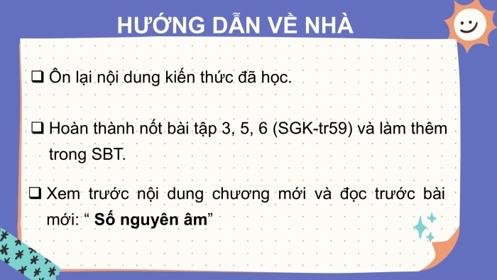 Giáo án PPT Toán 6 cánh diều Bài tập cuối chương I