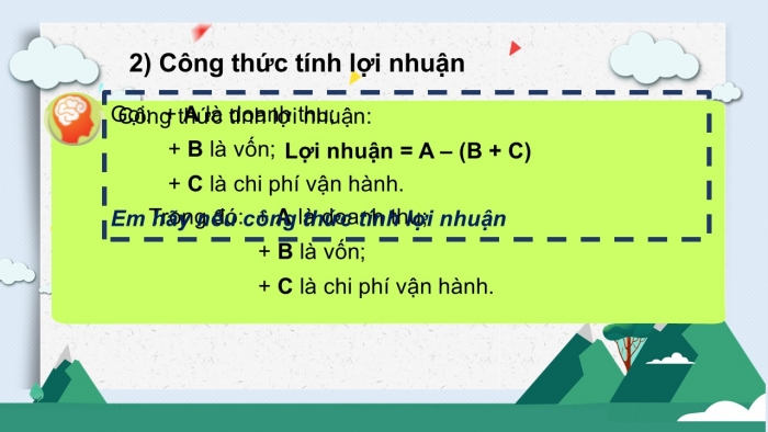 Giáo án PPT Toán 6 cánh diều Thực hành trải nghiệm Chủ đề 1: Đầu tư kinh doanh