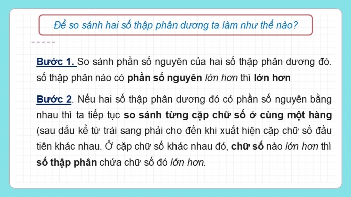 Giáo án PPT Toán 6 cánh diều Bài 5: Số thập phân