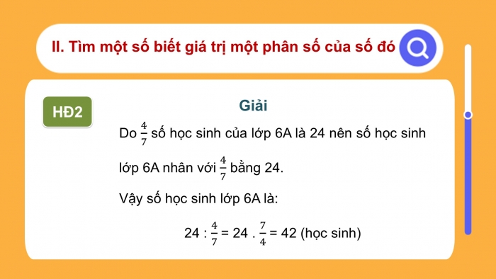 Giáo án PPT Toán 6 cánh diều Bài 10: Hai bài toán về phân số