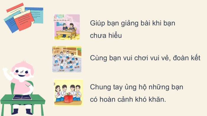 Giáo án PPT Đạo đức 2 kết nối Bài 4: Yêu quý bạn bè