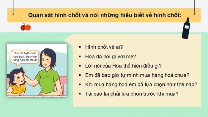 Giáo án PPT Tự nhiên và Xã hội 2 kết nối Bài 12: Thực hành mua bán hàng hóa