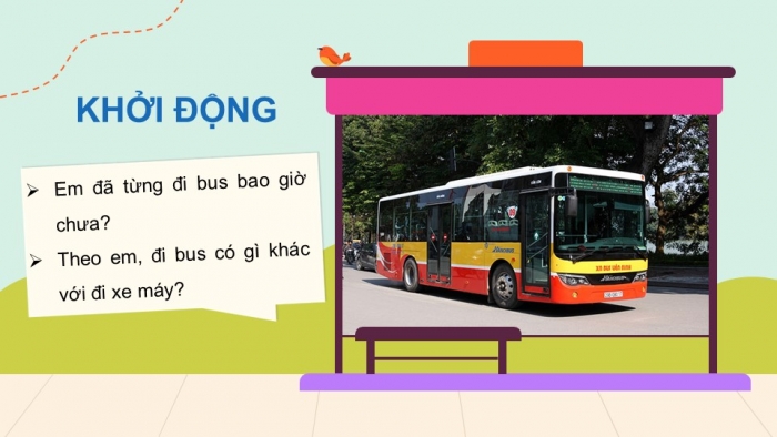 Giáo án PPT Tự nhiên và Xã hội 2 cánh diều Bài 9: An toàn khi đi trên phương tiện giao thông