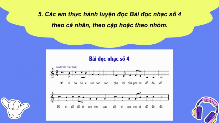 Giáo án PPT Âm nhạc 6 chân trời Tiết 15: Bài đọc nhạc số 4, Cung và nửa cung