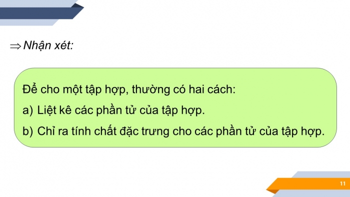 Giáo án PPT Toán 6 chân trời Bài 1: Tập hợp. Phần tử của tập hợp