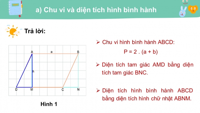 Giáo án PPT Toán 6 chân trời Bài 3: Chu vi và diện tích của một số hình trong thực tiễn