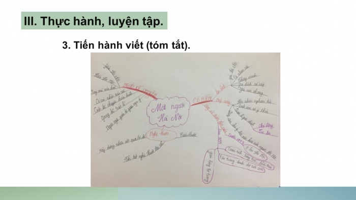 Giáo án PPT Ngữ văn 6 chân trời Bài 1: Tóm tắt nội dung chính của một văn bản bằng sơ đồ