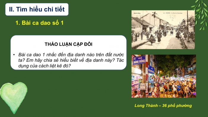 Giáo án PPT Ngữ văn 6 chân trời Bài 3: Những câu hát dân gian về vẻ đẹp quê hương