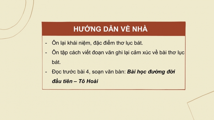 Giáo án PPT Ngữ văn 6 chân trời Bài 3: Ôn tập