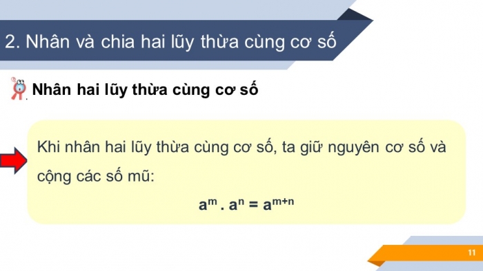 Giáo án PPT Toán 6 kết nối Bài 6: Luỹ thừa với số mũ tự nhiên