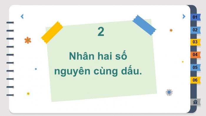 Giáo án PPT Toán 6 kết nối Bài 16: Phép nhân số nguyên