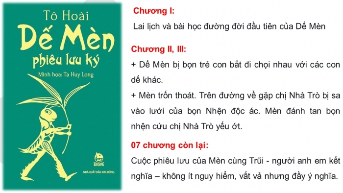 Giáo án PPT Ngữ văn 6 kết nối Bài 1: Bài học đường đời đầu tiên