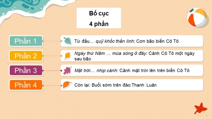 Giáo án PPT Ngữ văn 6 kết nối Bài 5: Cô Tô