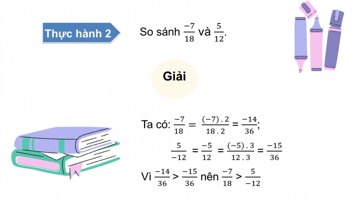 Giáo án PPT Toán 6 chân trời Bài 3: So sánh phân số