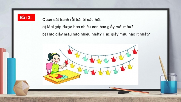 Giáo án PPT Toán 2 kết nối Bài 64: Thu thập, phân loại, kiểm đếm số liệu