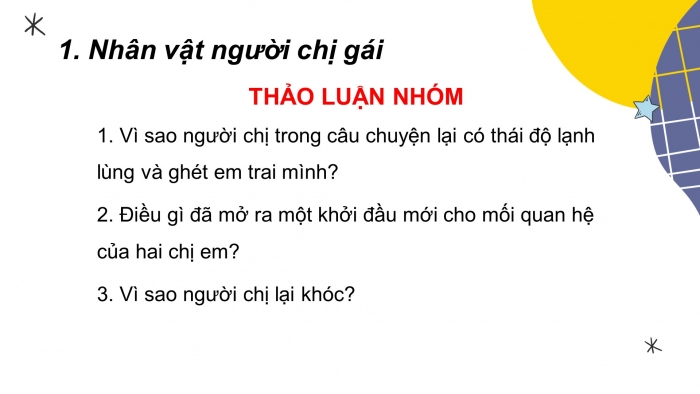 Giáo án PPT Ngữ văn 6 chân trời Bài 7: Chị sẽ gọi em bằng tên