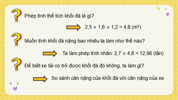 Giáo án điện tử Toán 5 cánh diều Bài 66: Luyện tập