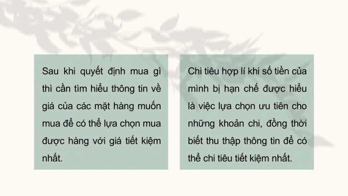 Giáo án PPT HĐTN 6 kết nối Tuần 16: Chi tiêu hợp lí