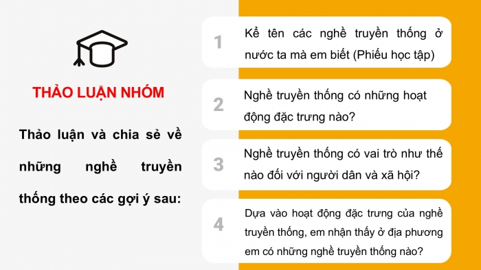 Giáo án PPT HĐTN 6 kết nối Tuần 30: Khám phá nghề truyền thống ở nước ta