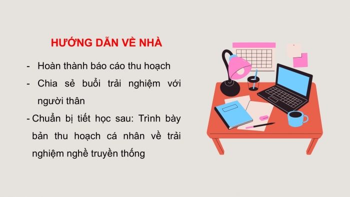 Giáo án PPT HĐTN 6 kết nối Tuần 31: Trải nghiệm nghề truyền thống