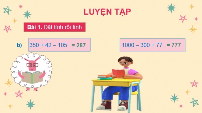 Giáo án PPT Toán 2 kết nối Bài 75: Ôn tập chung