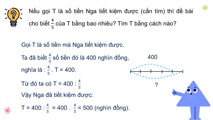 Giáo án PPT Toán 6 kết nối Bài 27: Hai bài toán về phân số