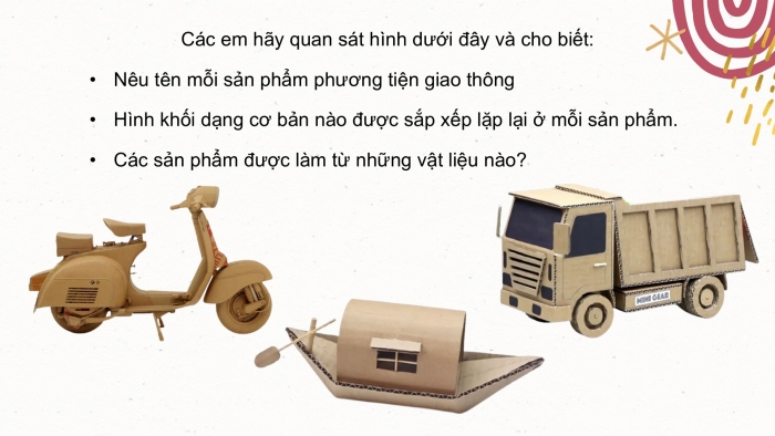 Giáo án PPT Mĩ thuật 2 cánh diều Bài 11: Phương tiện giao thông