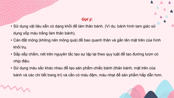 Giáo án PPT Mĩ thuật 2 cánh diều Bài 13: Chiếc bánh sinh nhật