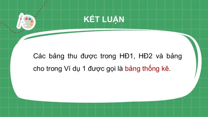 Giáo án PPT Toán 6 kết nối Bài 39: Bảng thống kê và biểu đồ tranh