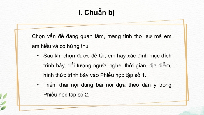 Giáo án điện tử Ngữ văn 9 kết nối Bài 8: Trình bày ý kiến về một sự việc có tính thời sự (trong đời sống của cộng đồng, đất nước, nhân loại)