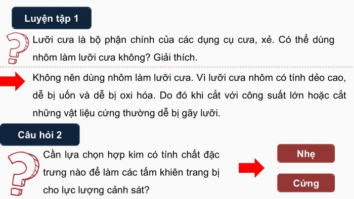 Giáo án điện tử Hóa học 12 cánh diều Bài 16: Hợp kim - Sự ăn mòn kim loại