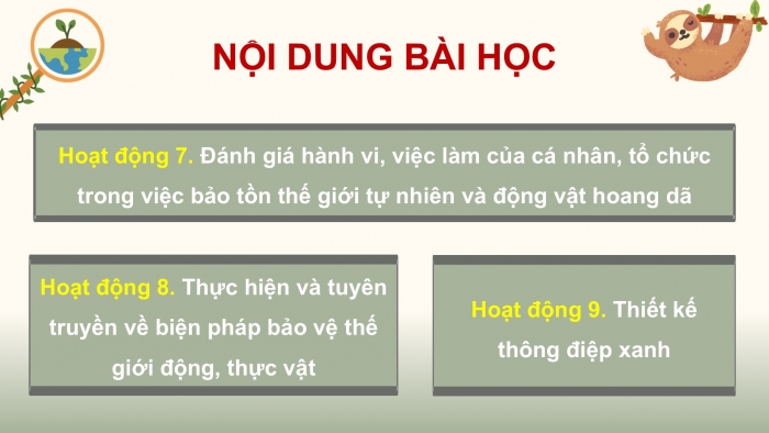 Giáo án điện tử Hoạt động trải nghiệm 12 cánh diều Chủ đề 6: Bảo vệ cảnh quan thiên nhiên và sự đa dạng sinh học (P1)