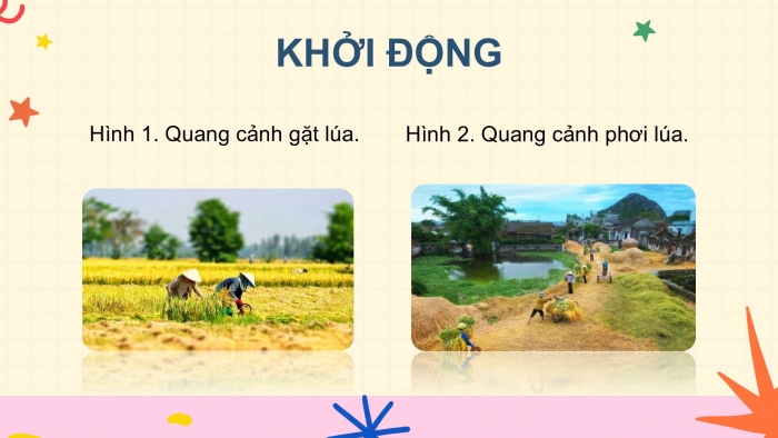 Giáo án điện tử Tiếng Việt 5 cánh diều Bài 11: Quang cảnh làng mạc ngày mùa