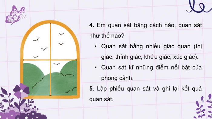 Giáo án điện tử Tiếng Việt 5 cánh diều Bài 11: Luyện tập tả phong cảnh (Thực hành quan sát)