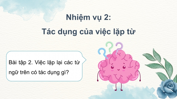 Giáo án điện tử Tiếng Việt 5 cánh diều Bài 14: Điệp từ, điệp ngữ