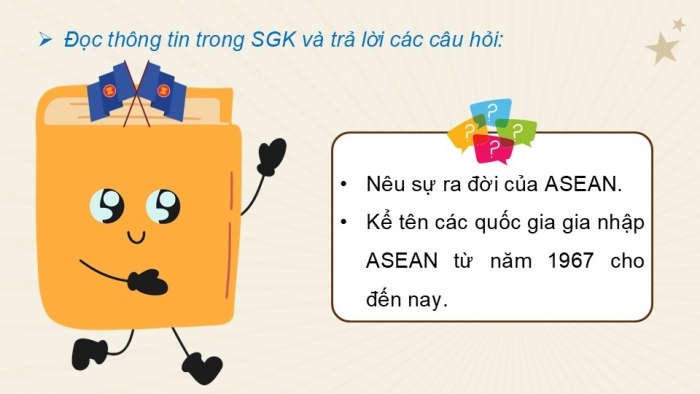 Giáo án điện tử Lịch sử và Địa lí 5 cánh diều Bài 19: Hiệp hội các quốc gia Đông Nam Á