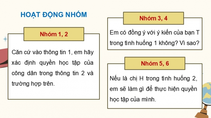 Giáo án điện tử Kinh tế pháp luật 12 cánh diều Bài 11: Quyền và nghĩa vụ học tập của công dân