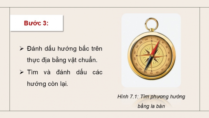 Giáo án điện tử Quốc phòng an ninh 12 cánh diều Bài 7: Tìm và giữ phương hướng