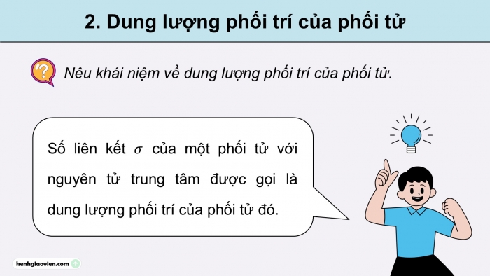 Giáo án điện tử chuyên đề Hoá học 12 kết nối Bài 7: Một số vấn đề cơ bản về phức chất