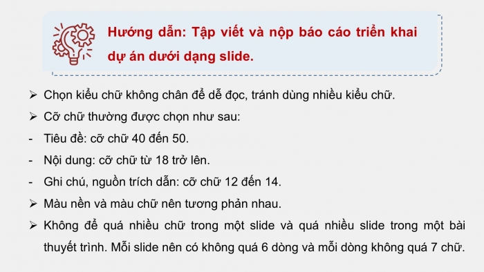 Giáo án điện tử chuyên đề Công nghệ 12 Điện - Điện tử Kết nối Bài 9: Triển khai và báo cáo kết quả dự án thiết kế và chế tạo robot tự hành